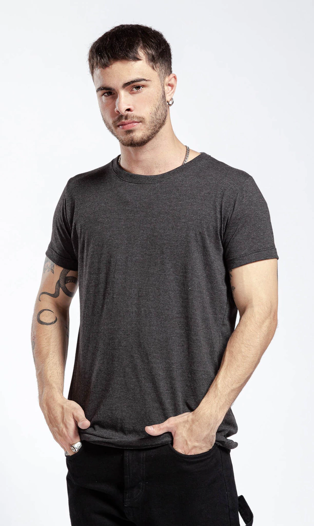 Brooklyn tshirt - Dark grey (Slim fit) - comprar online