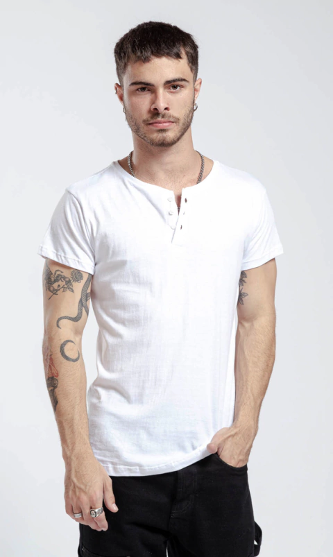 Austin tshirt - White (Slim fit) - comprar online