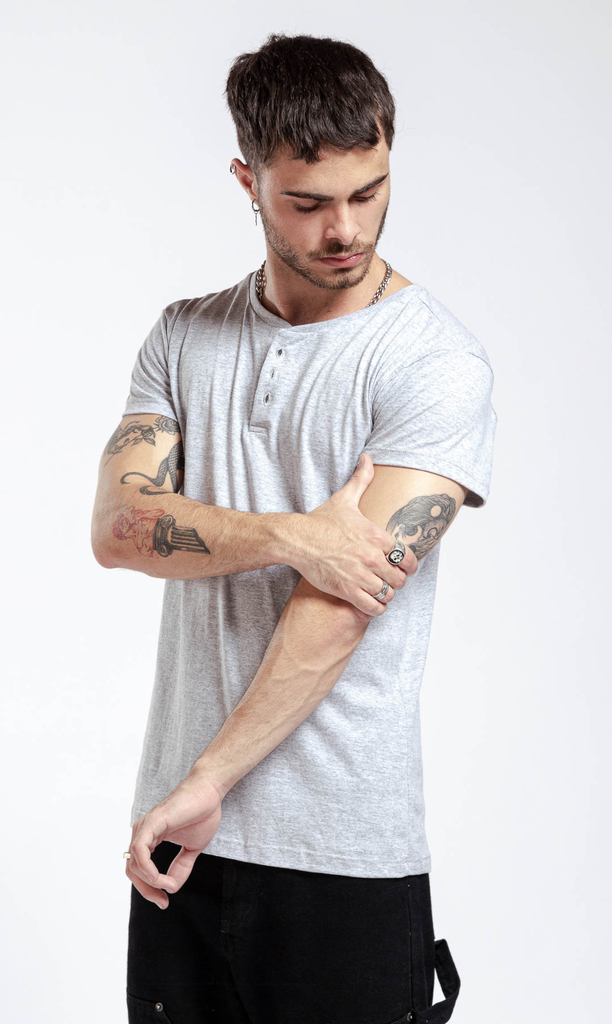 Austin tshirt - Grey melange - buy online
