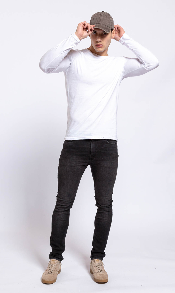 Jersey Long Sleeve - White (slim fit) - comprar online