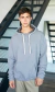 Hoodie - light grey (Peluche interior) - Mohammed