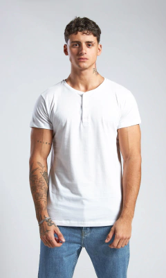 Austin tshirt - White (Slim fit)