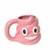 Taza Popó Emoji rosa