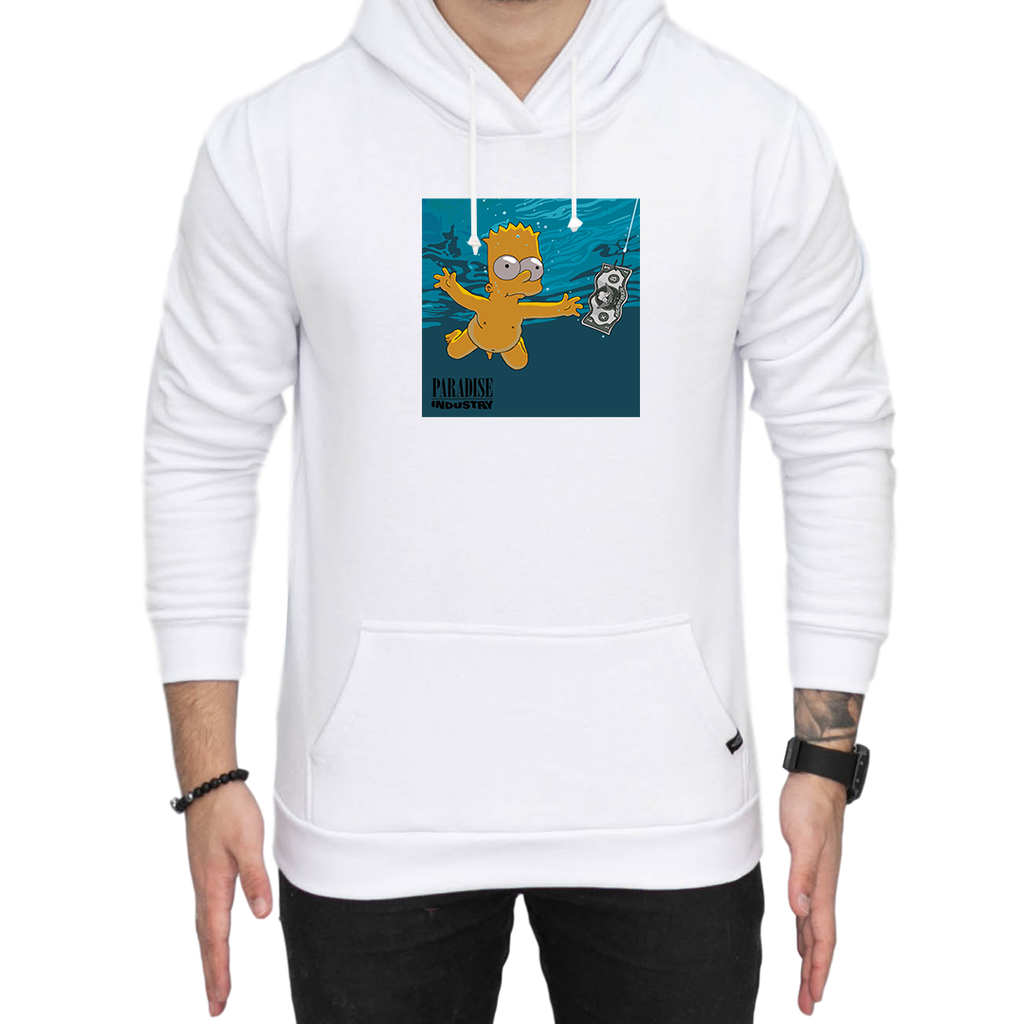 green nirvana moletom com capuz