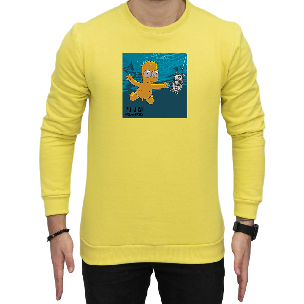 green nirvana moletom com capuz