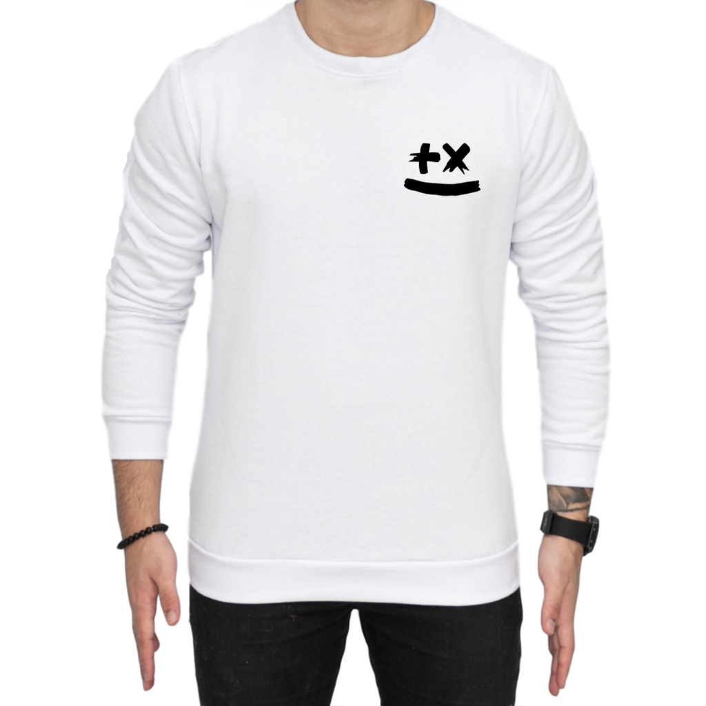 skull pullover moletom com capuzs
