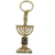 Chaveiro Menorah Jerusalém 12 Tribos de Israel Metal Dourado - comprar online