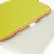 Portalaptop en Cuero Verde Lima Cierre Naranja ( 13 Pulgadas ) - comprar online