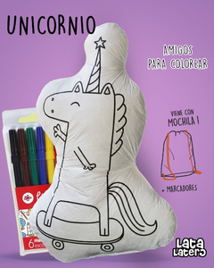 COMBO MAXI LONA AMIGOS + 1 MUÑECO AMIGO GRANDE PARA PINTAR en internet