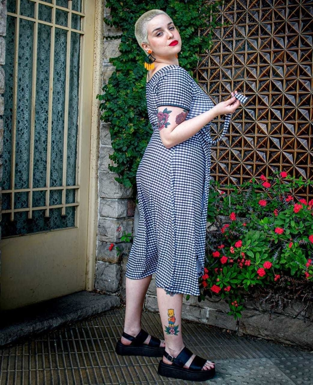 Vestido Belucci Cuadrillé - Comprar en TIENDA FUEGO