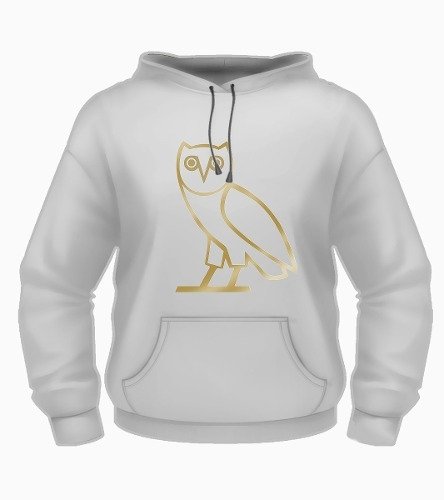 Sudadera Estilo Ovoxo Buho Drake 50% Algodon 50% Polyester