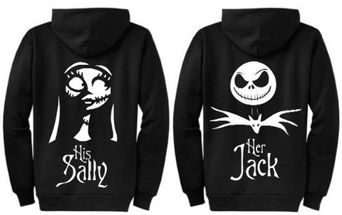 2 Sudaderas Parejas Jack San Valentin Envio Gratis