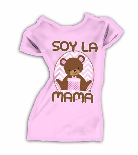 Playera Para Baby Shower Con Nombre Y Tio Tia, Mama, Papa