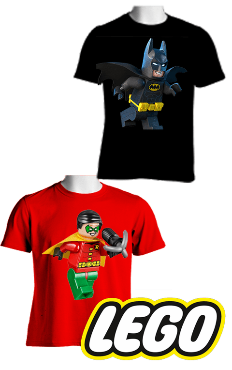 Playera BATMAN LEGO Y ROBIN DISP. EN SUDADERAS - Jinx