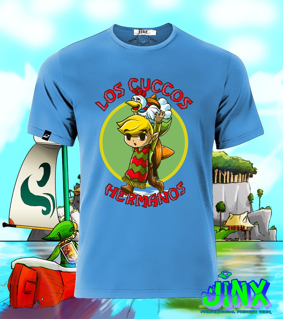 Playera o Camiseta Zelda Link Los Cucos Hermanos - Jinx