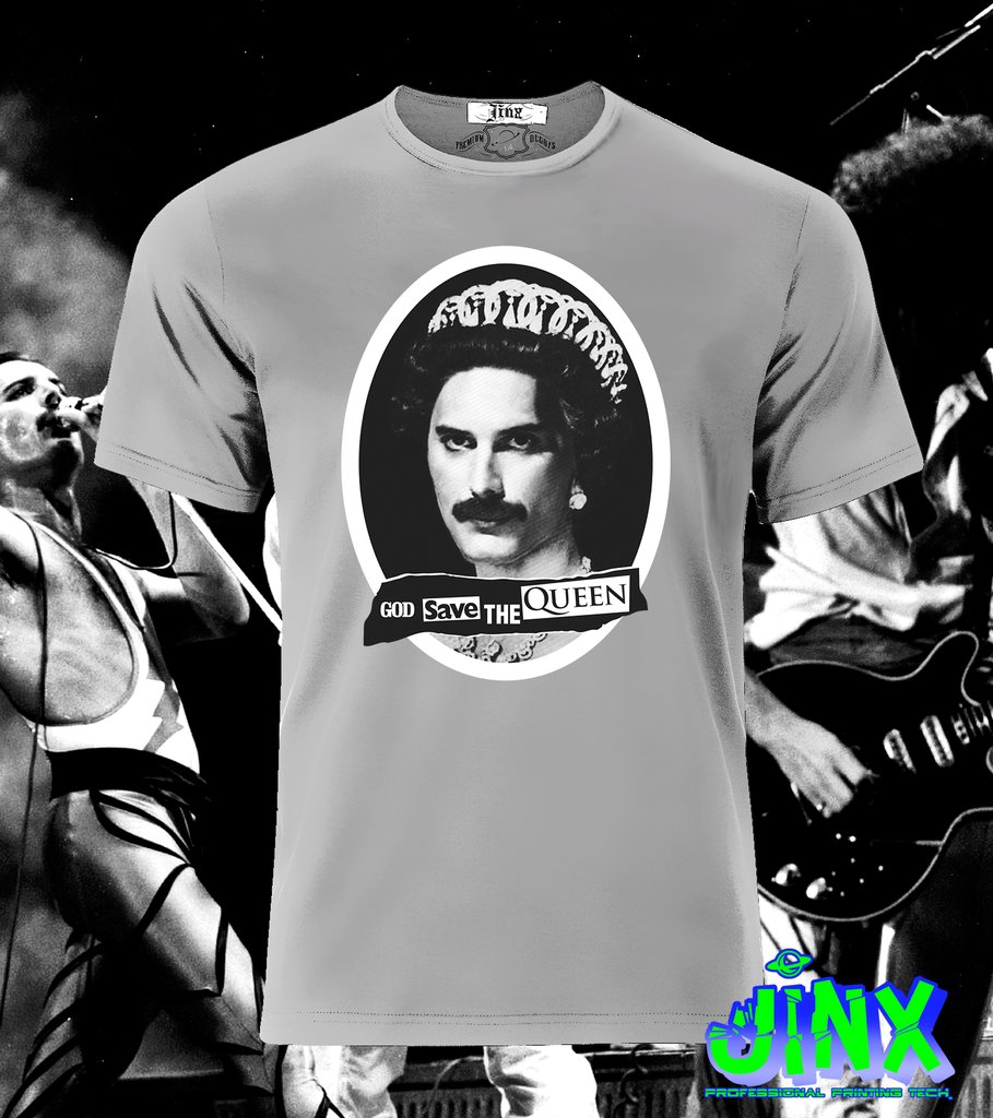 Playera Camiseta God Save The Queen - Comprar en Jinx