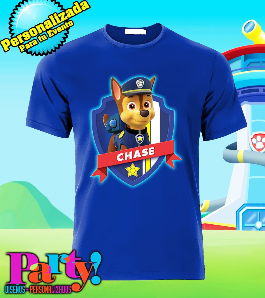 Camiseta Cumpleaños Paw Camisas De CumpleaÃ±os Paw Patrol Paw