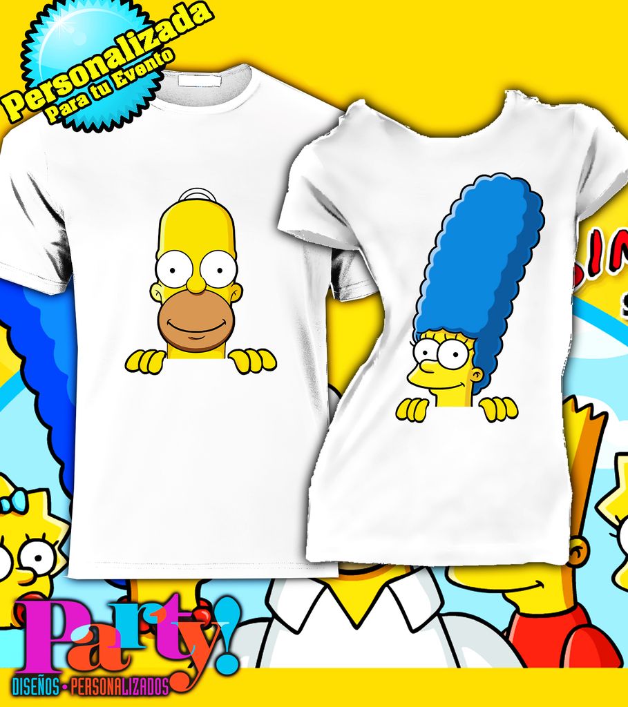 playeras homero simpson