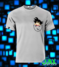Camiseta Playera Gris Goku