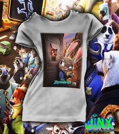 Playera o Camiseta Zootopia - Jinx