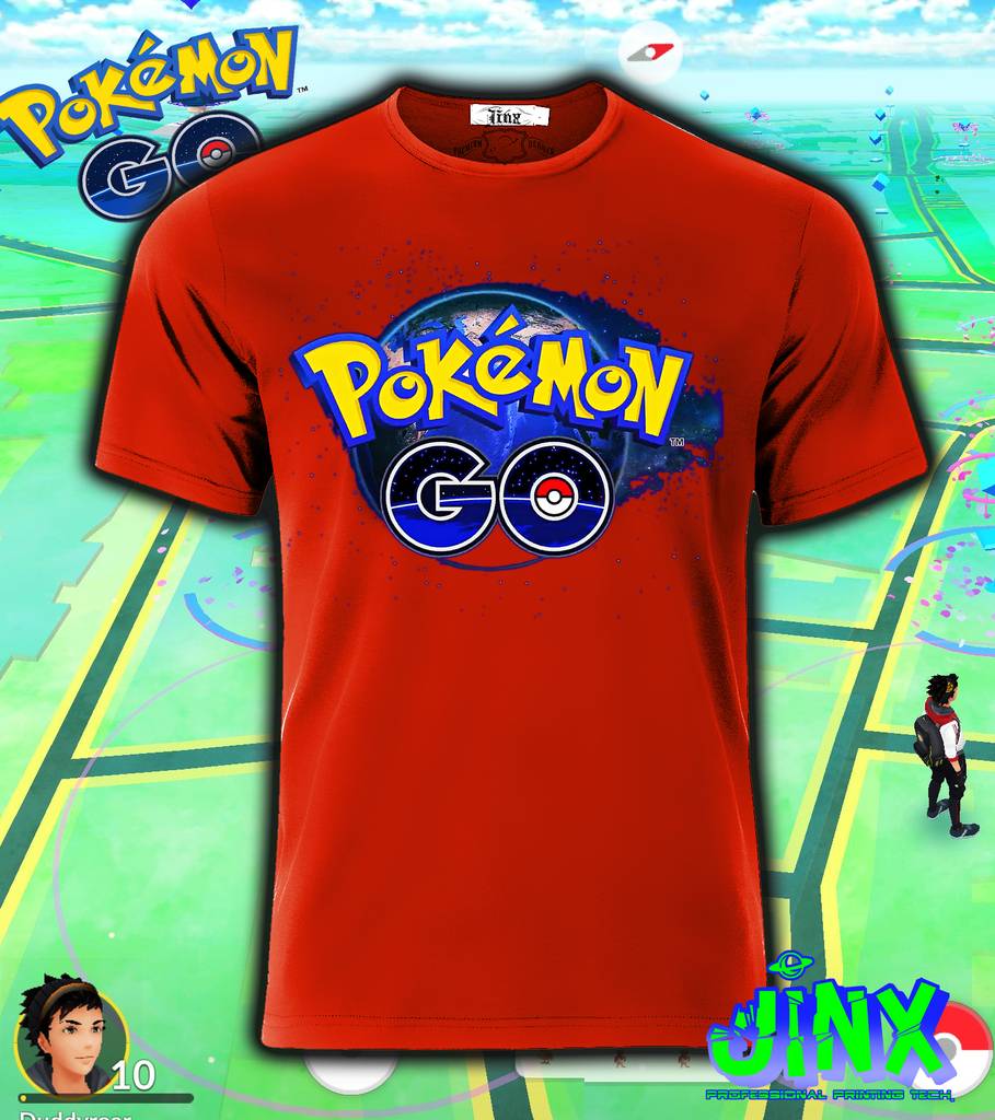 Playera o Camiseta Pokemon Go - Comprar en Jinx