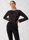 REMERA MOSCATEL ROSADO (Negro)