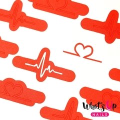 Whats Up Nails - Heartbeat Stencils set de 20