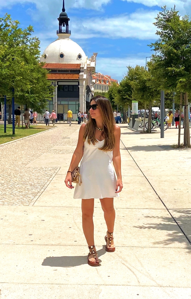 Vestido Lisboa Branco - Comprar em Fullmoon