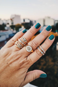 Anillo Ojitos Color Pastel - comprar online