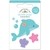 Sticker tridimensional de Delfín Daisy Dolphin Doodlebug