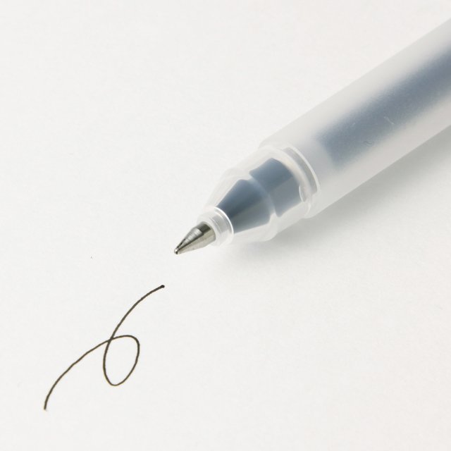 Birome de gel Negra Gel Ink Ball Point Pen 0.5mm Muji