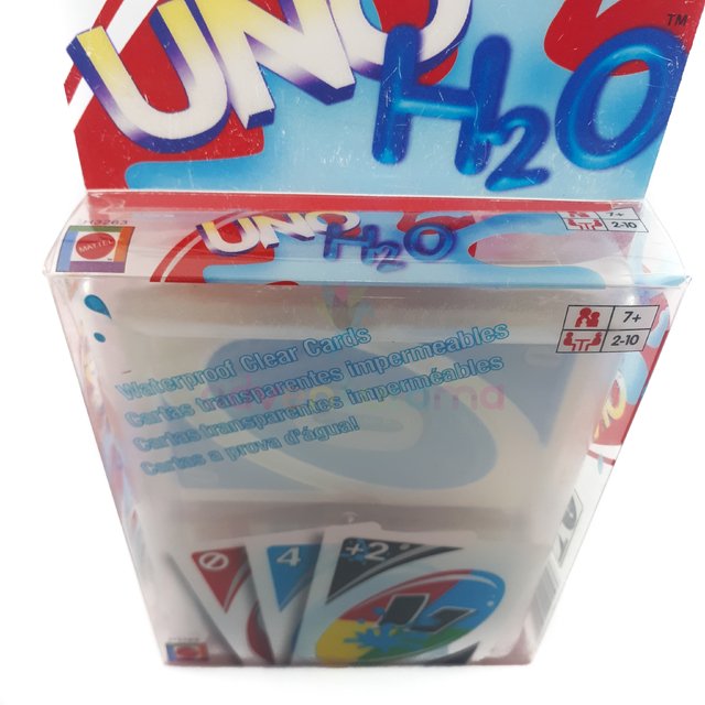Cartas Uno H2o Naipes Juego Para El Agua Tradicional Clasico Cartas Uno H2o Naipes Juego Para El Agua Tradicional Clasico