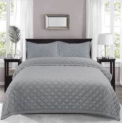 Cubrecama acolchado Dublin + Fundas de almohadas - comprar online