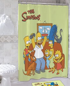 Cortina de baño The Simpsons - Objetos Fabulosos