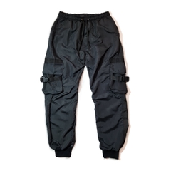 Pantalon Cargo de Microfibra ToXic Negro 2 - comprar online