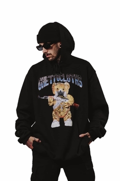 Hoodie Oversize GhettoCloth Bad Culture Bear - comprar online