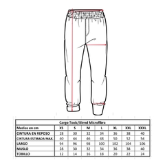 Pantalon Cargo de Microfibra Side Tradi - ULTIMO L en internet