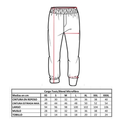 Pantalon Cargo de Microfibra Hook Amarillo - comprar online