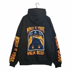 Maxi Hoodie Oversize Viejascul World Is Yours - comprar online