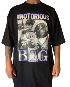 camiseta rap power the notorious big