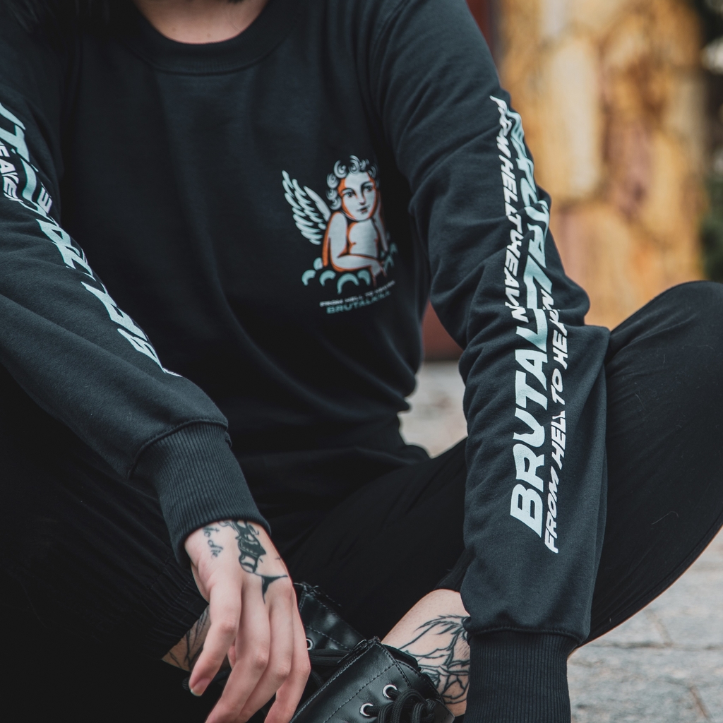 rebel eight moletom com capuz