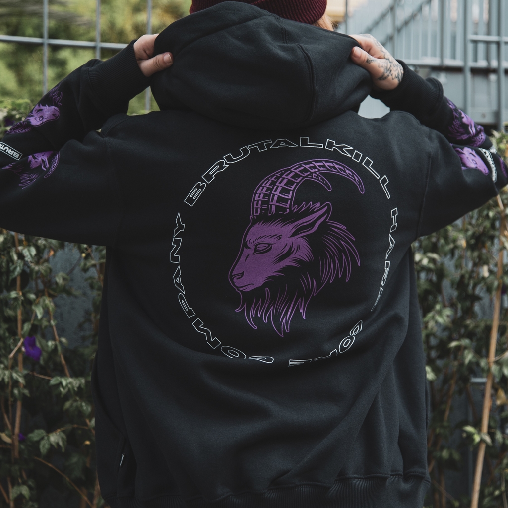 royal purple moletom com capuz