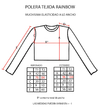 Imagen de POLERA TEJIDA RAINBOW DE SEGUNDA