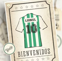 Kit Imprimible Futbol Verde Sin Equipo PERSONALIZADO en internet