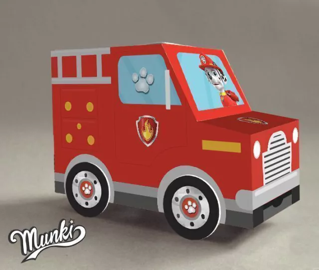 PopLife Cards Camión De Bomberos 3d Popup Tarjeta De Felicitación Para Todas Las Ocasiones Bomberos, Voluntarios, Niños Pliegues Planas Para Correo Cumpleaños, Graduación, Jubilación, Felicitaciones