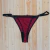 Tanga NUIT [Microfibra Bordeaux] en internet