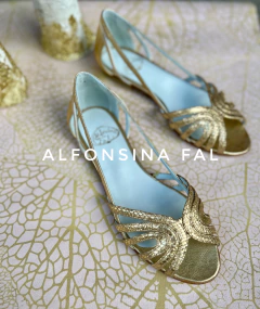 119 sandalia oro