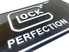 GLOCK Chapa Patente Glock Producto Oficial ORIGINAL