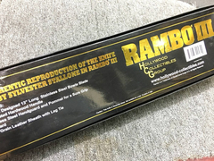 RAMBO 3 Cuchillo Oficial Stallone Signature Series ORIGINAL