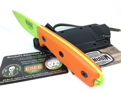 ESEE Cuchillo Bushcraft 3p-vg Venom Green Original MADE IN USA